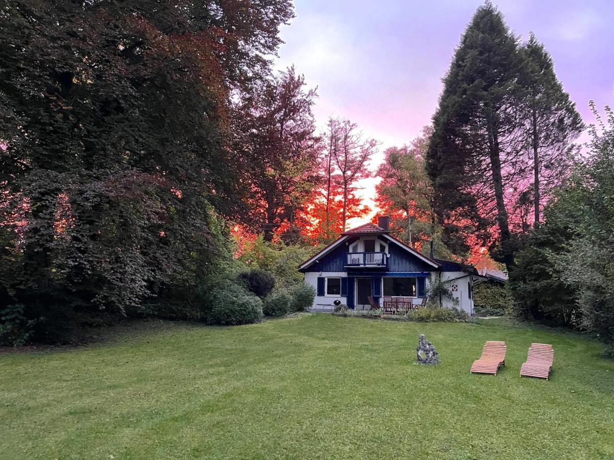 See-Chalet Riederau Dießen am Ammersee Exterior foto